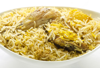 Yummy chicken biriyani