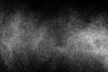 Abstract splashes of water