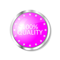 Pink web button