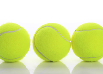 tennis ball isolated