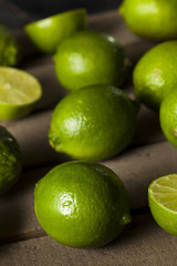 Raw Organic Green Limes
