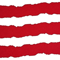 White and red horizontal stripes