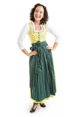 Lachendes Dirndl