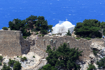 Festung Monolithos auf Rhodos