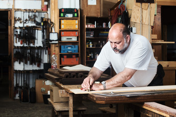 Carpenter in His Workshop