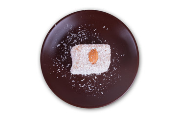 Turkish Delight in Brown Bowl