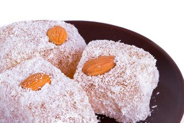 Turkish Delights in Brown Bowl