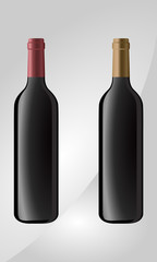 Wine bottles