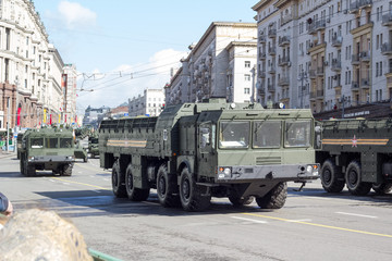 Russian army parade