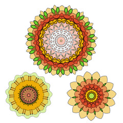 Romantic fuzzy flower background on retro vintage