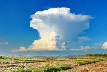 Fototapeta premium chmura cumulonimbus