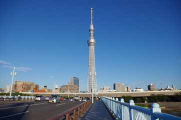 スカイツリーと橋