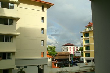 After rain in Chiangmai, Thailand