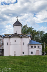 Fototapeta na wymiar Myrrhbearers Church, Veliky Novgorod