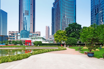 Obraz premium the modern building