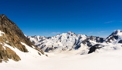 Obraz premium Snowy mountains