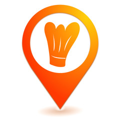 restauration sur symbole localisation orange