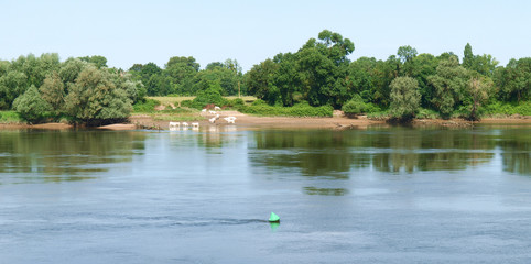 Fototapeta na wymiar The river Loire