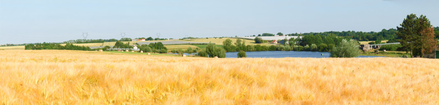 French Countryside To The Village Of La Pommeraye