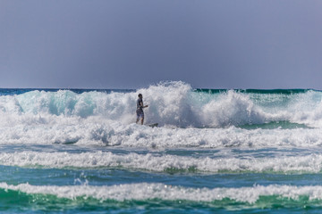 Surf à Biscarosse Plage