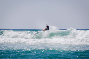 Surf &agrave; Biscarosse Plage