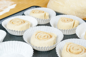 Unbaked buns