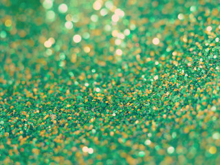 green glitter background old retro vintage style