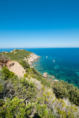 panorama isola del Giglio