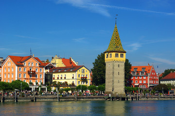 Fototapeta premium Hafenpromenade Lindau