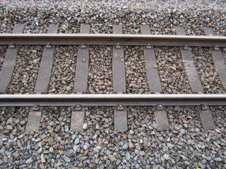 敷かれたレール