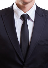 Businessman in classic suit