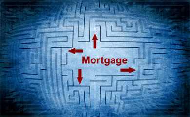 Mortgage maze concept