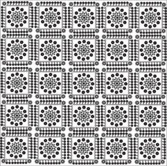 Pattern of squares