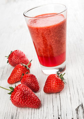 Strawberry smoothie