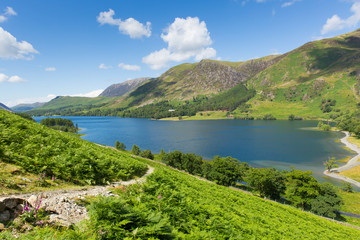 UK Lake District Buttermere The Lakes Cumbria England - Powered by Adobe