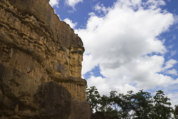 Fototapeta na wymiar canyon in national park