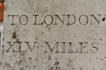 Distance to London 45 miles