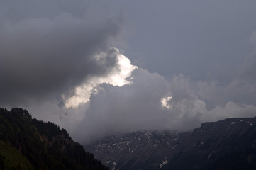 Gewitterwolken