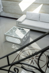 White sofa modern interior