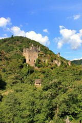 Fototapeta na wymiar Ruines de tours de Merle.(Corrèze)