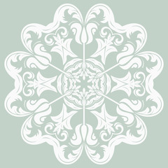 Orient Vector Pattern. Abstract Background