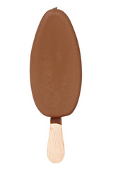 Chocolate covered ice-cream