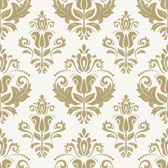 Orient Seamless Vector Pattern. Abstract Background