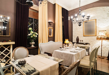 Restaurant interior