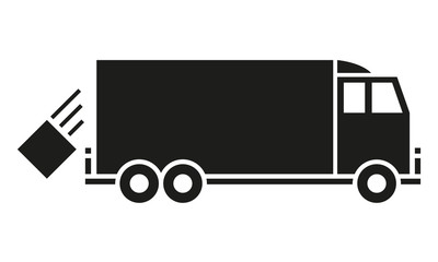 LKW verliehrt Ladung