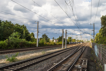 Fototapeta na wymiar Railroad Track