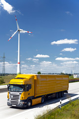 LKW´s auf Autobahn // Truck on highway