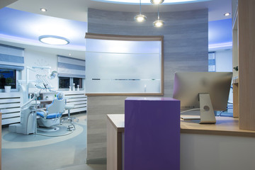 Working place dental clinic