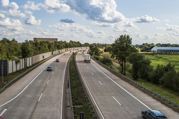 Fototapeta na wymiar Highway (in Germany)