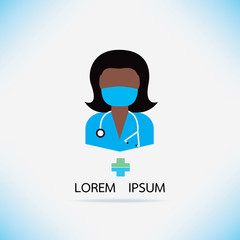 Medical design doctor icon.vector illustration